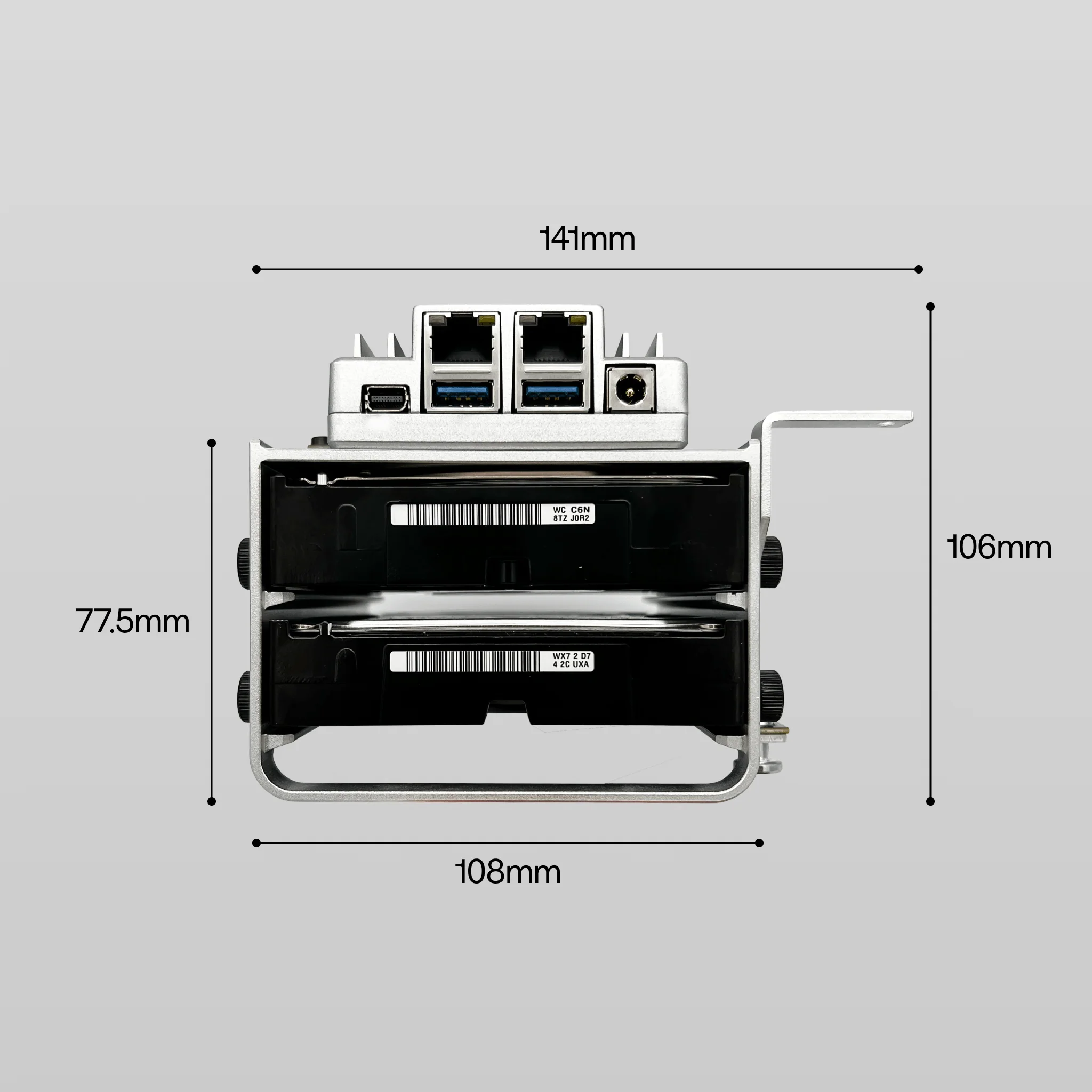 2-Bay HDD Rack Tray for ZimaBoard 2 - Image 4